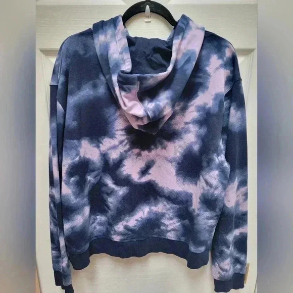 Champion  Purple & Pink Tie Dye Hooded Sweatshirt Plus Size 2x - Picture 2 of 3